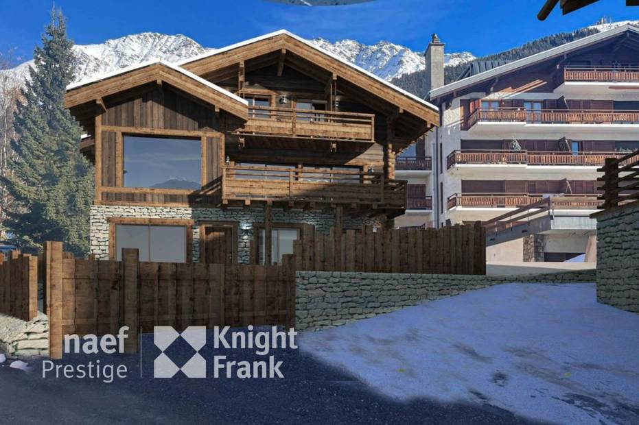 Chalet neuf, au centre de Verbier