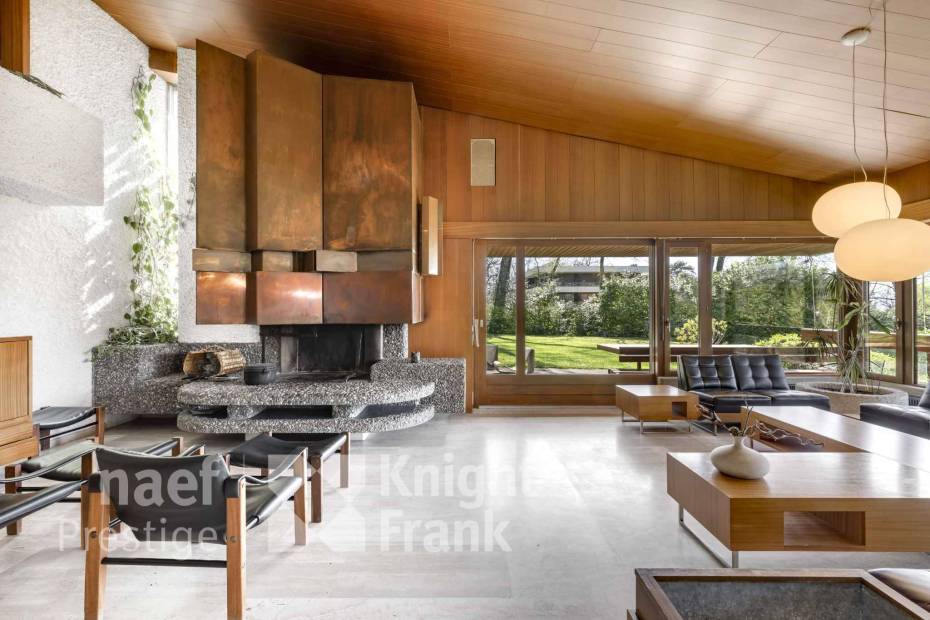 Architect’s house: Le Corbusier-inspired elegance