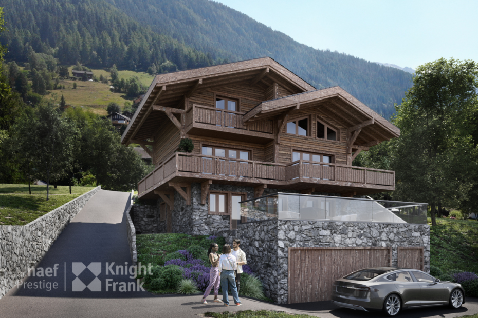Chalet neuf à Vercorin.