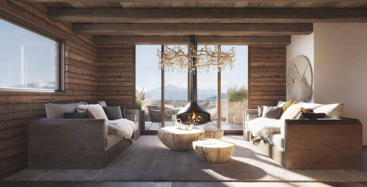 Chalet neuf à Vercorin.