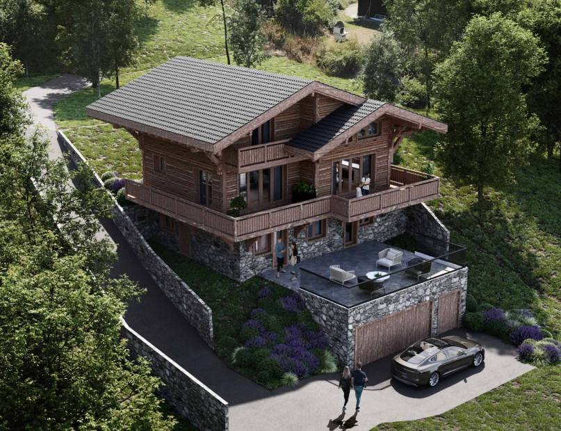 Chalet neuf à Vercorin.