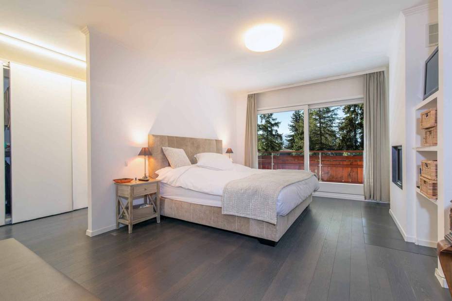 Superbe penthouse en duplex au centre de Crans-Montana.