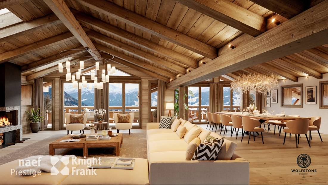 Chalet Wolfstone, résidence principale.