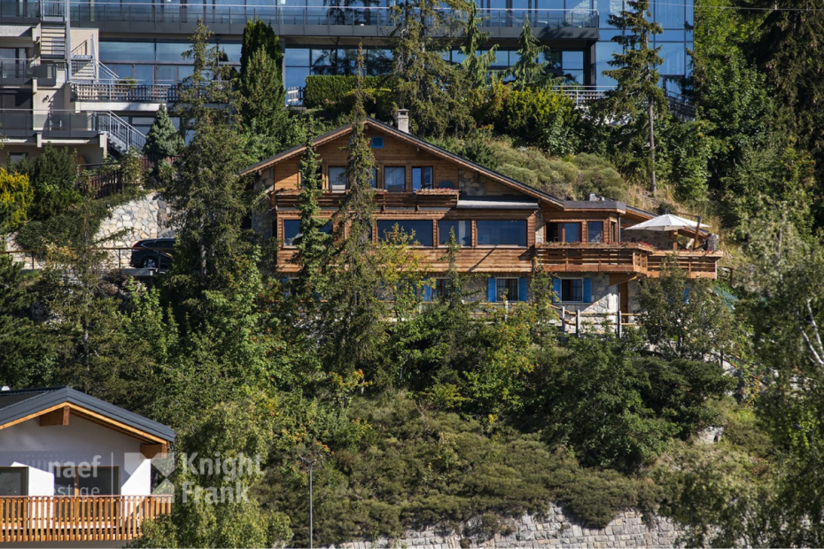 Chalet de prestige à Crans-Montana.