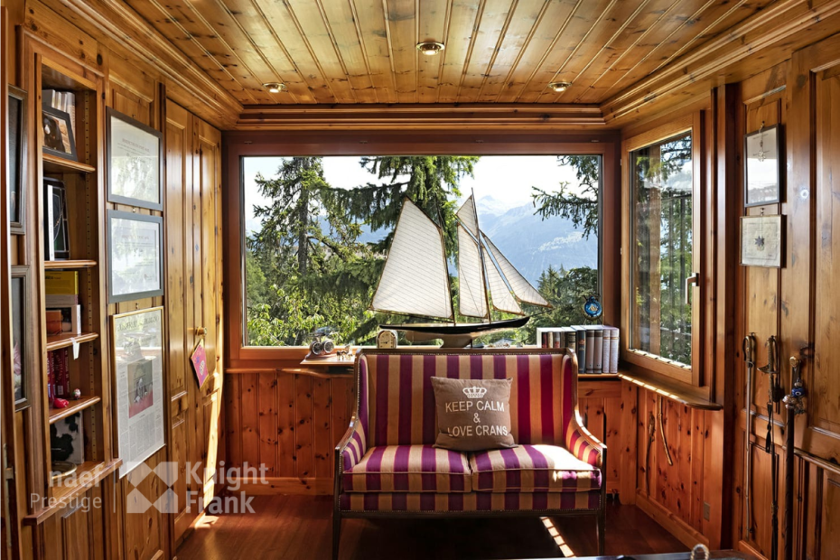 Chalet de prestige à Crans-Montana.