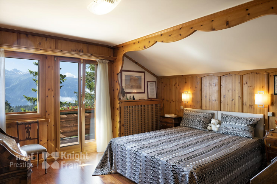 Chalet de prestige à Crans-Montana.