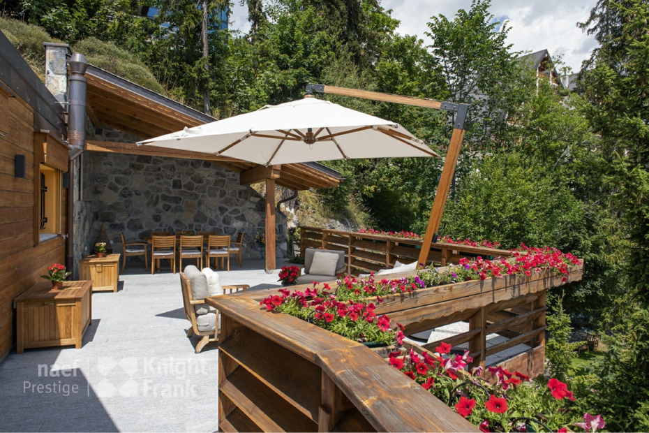 Chalet de prestige à Crans-Montana.