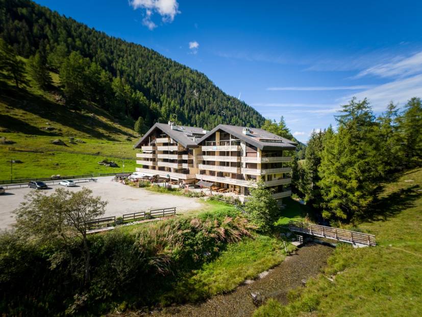 Ski in, ski out apartement