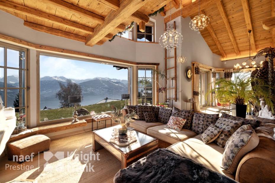 Superbes chalets aux Mayens d’Arbaz.