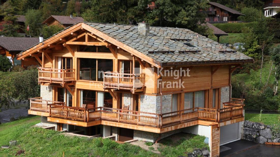 Chalet de haut standing à vendre à Villars-sur-Ollon
