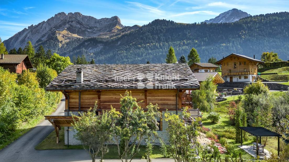 Chalet luxueux à vendre à Villars-sur-Ollon