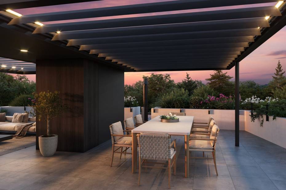 Appartement neuf de 7 pièces avec terrasse en rooftop et vue sur le lac