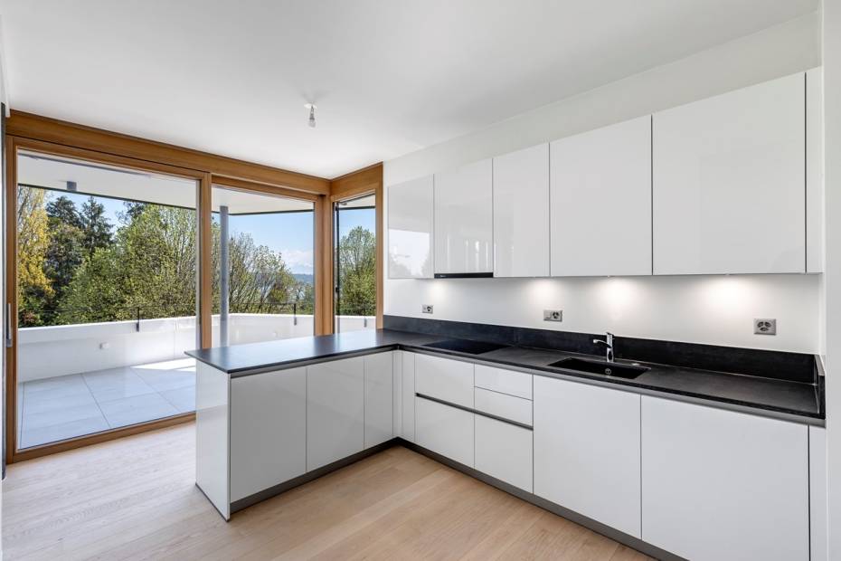 Appartement neuf de 7 pièces avec terrasse en rooftop et vue sur le lac