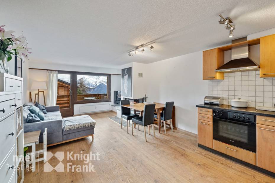 Appartement de deux chambres, à deux pas du centre de Verbier.