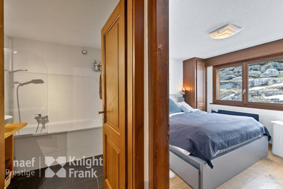 Appartement de deux chambres, à deux pas du centre de Verbier.