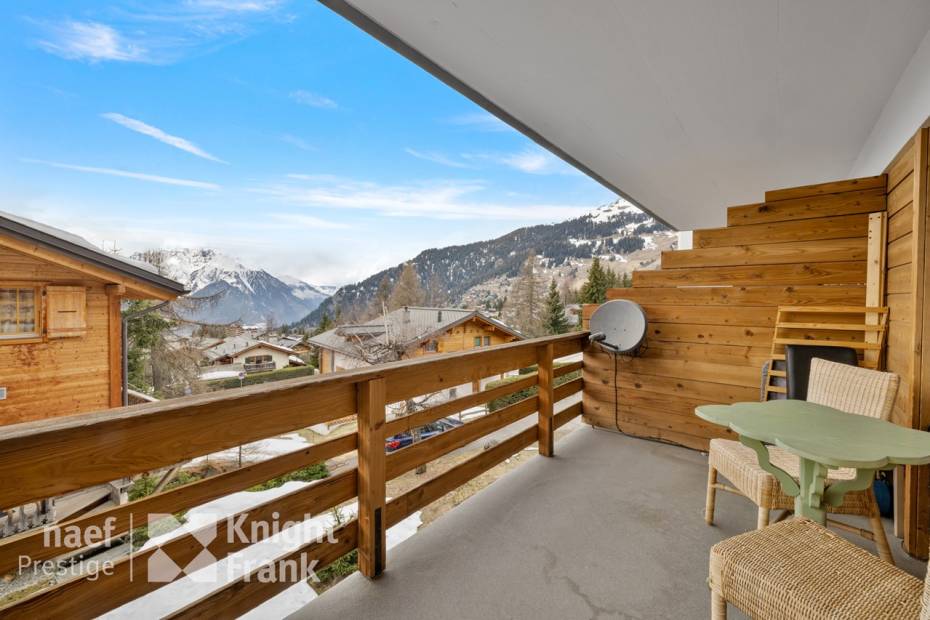 Appartement de deux chambres, à deux pas du centre de Verbier.