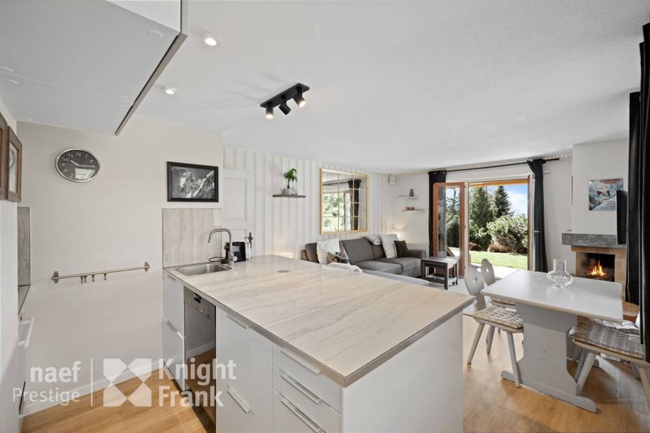 Duplex avec jardin