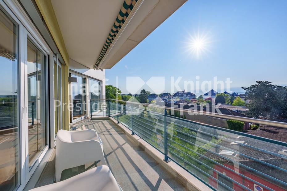 4.5 pièces au centre de Nyon : Vue Mont-Blanc, lac & château