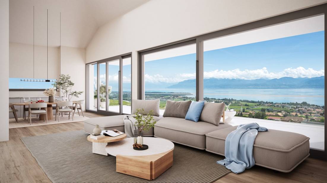 Appartement luxueux, vue unique