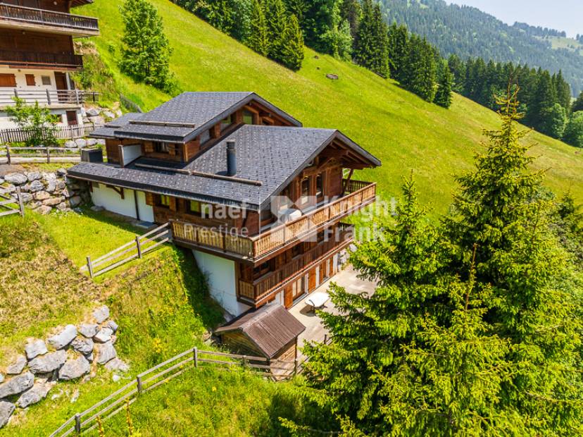 Magnifique chalet de 5.5 pièces avec finitions haut de gamme à vendre à Morgins