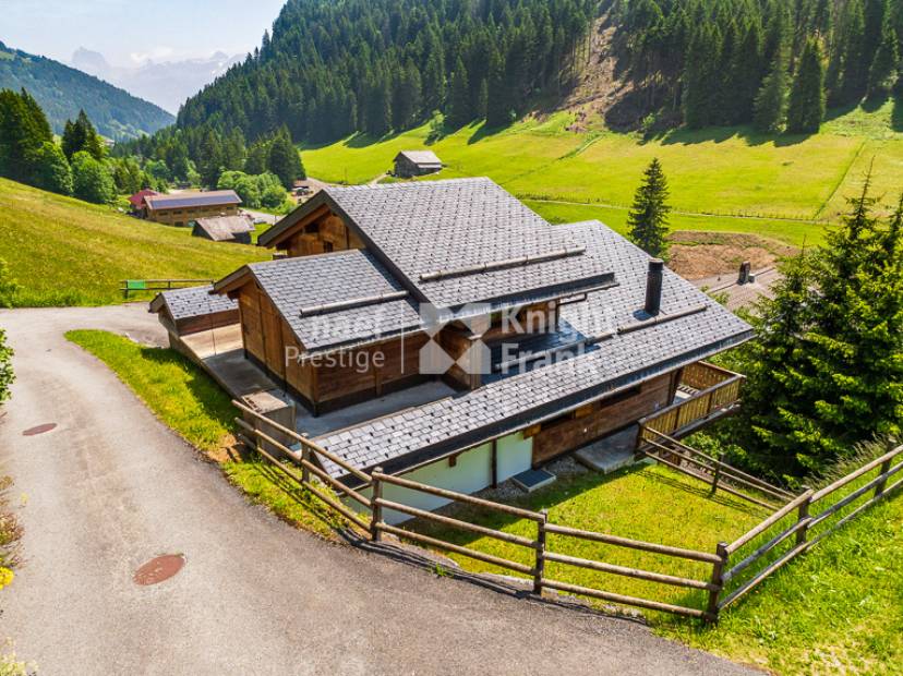 Magnifique chalet de 5.5 pièces avec finitions haut de gamme à vendre à Morgins
