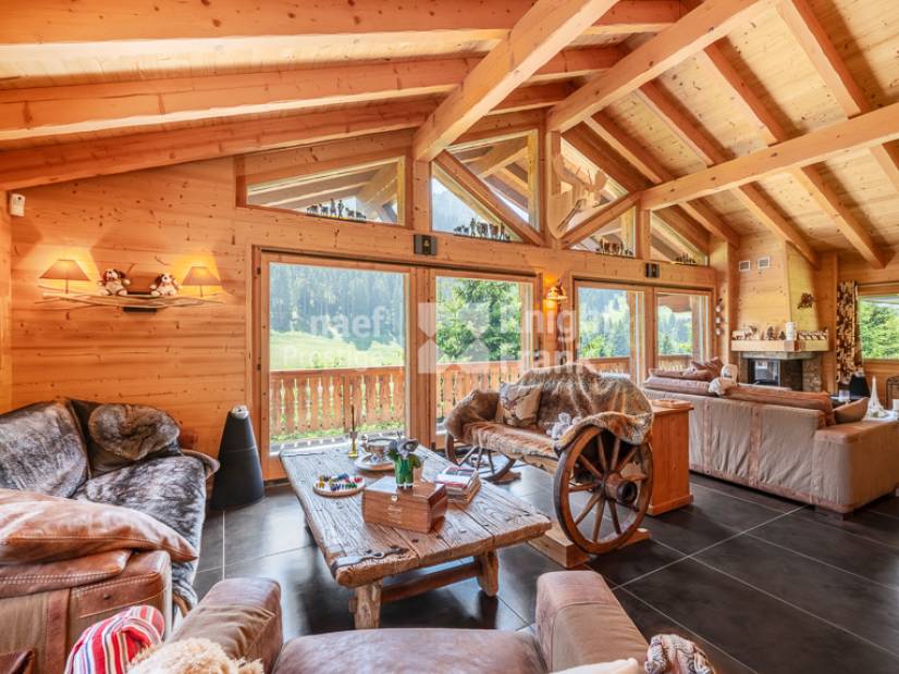 Magnifique chalet de 5.5 pièces avec finitions haut de gamme à vendre à Morgins