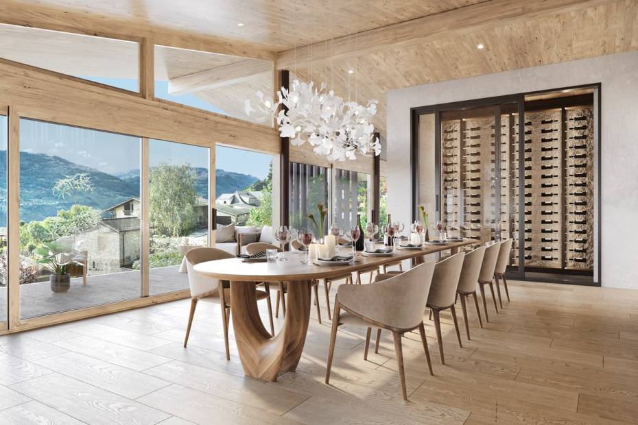 Villa contemporain de haut standing de 5.5 pièces à Savièse