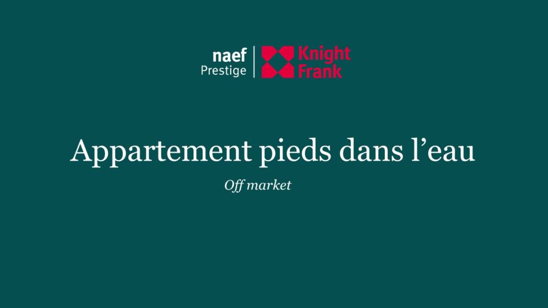 Appartement de 5.5 pièces – Pieds dans l’eau !