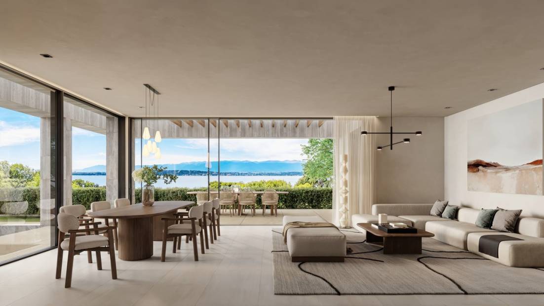 Haut Rivage, Cologny | 3 villas individuelles avec vue lac