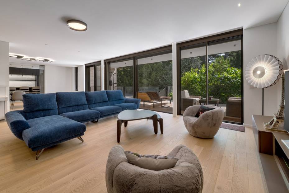 Duplex d’exception avec jardin privé – Résidence Beauvallon, Chêne-Bougeries.