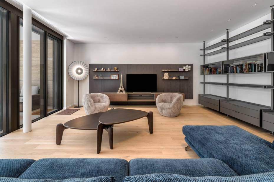 Duplex d’exception avec jardin privé – Résidence Beauvallon, Chêne-Bougeries.