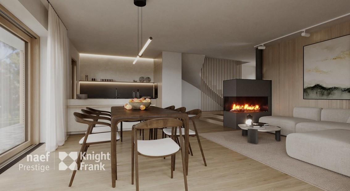 Semi-detached house to be built in Le Châble.