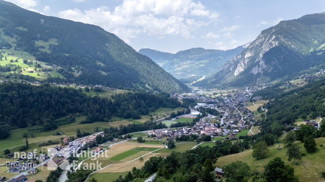 Semi-detached house to be built in Le Châble.
