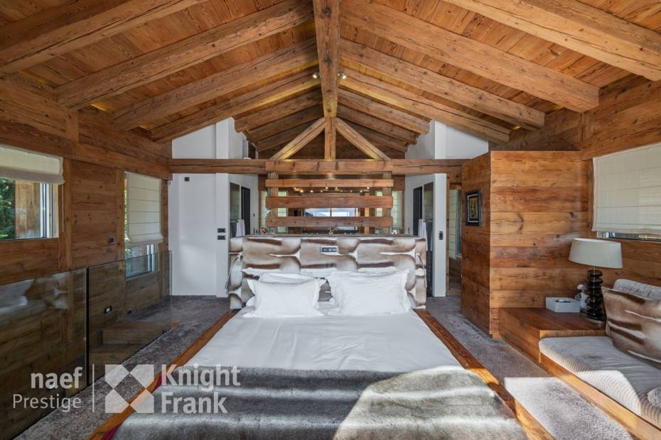 Chalet de haut-standing avec piscine, à Verbier