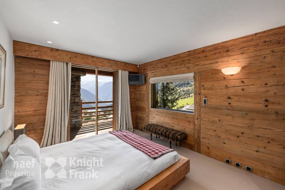 Chalet de haut-standing avec piscine, à Verbier