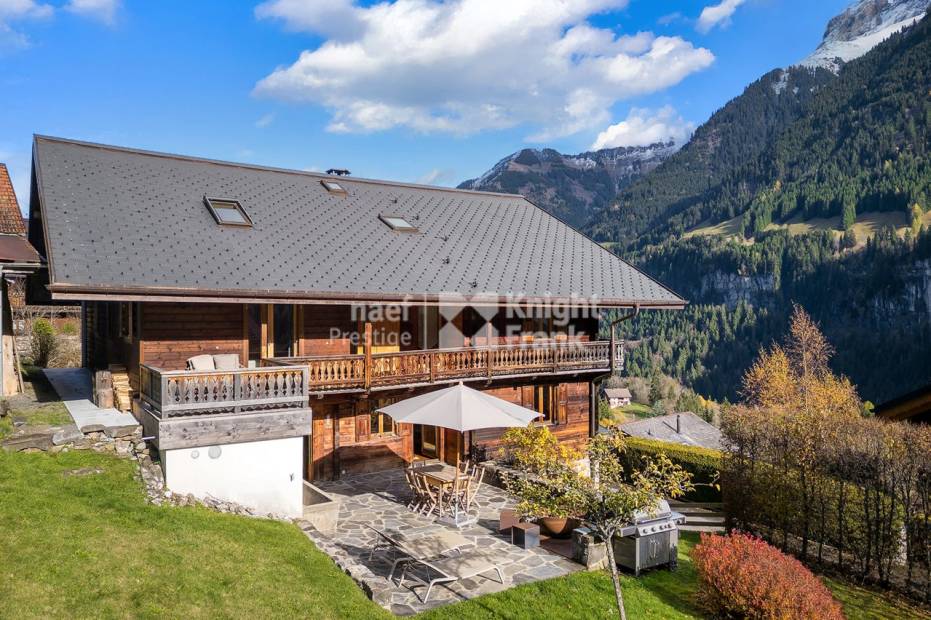 Exceptional 12.5-Room Chalet for Sale in Champéry