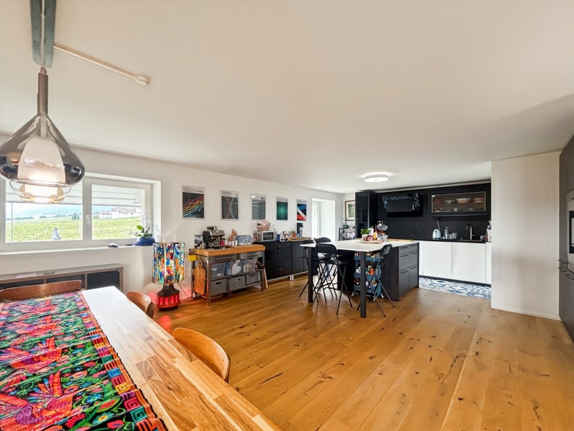 Triplex 6.5 pièces vue lac entièrement rénové