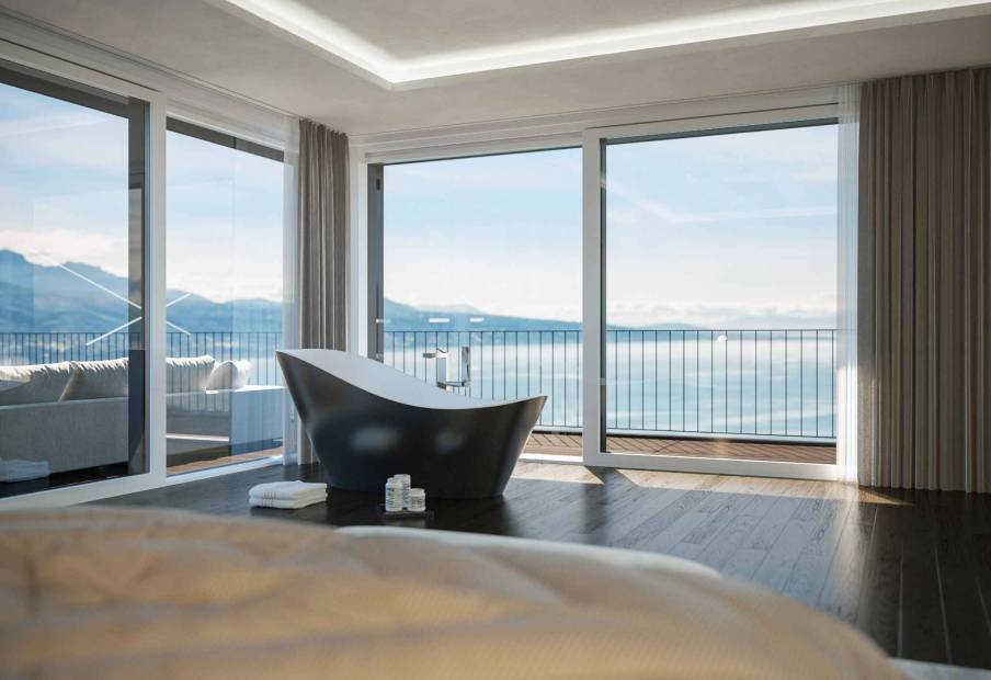 Les Terrasses de Lavaux . Residential and sports complex – 5.5-room attic apartment