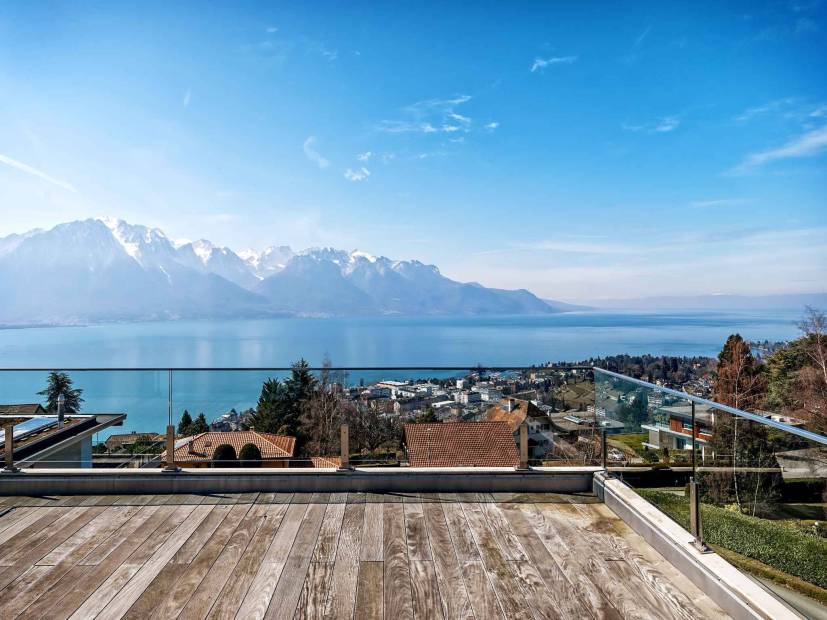 Exceptional / Splendid 6.5-room penthouse for sale at Chernex / Montreux