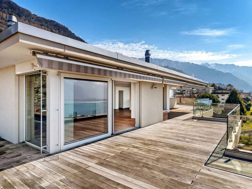 Exceptional / Splendid 6.5-room penthouse for sale at Chernex / Montreux