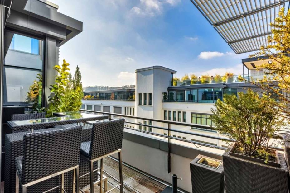 Luxury apartement with view over the Rhône