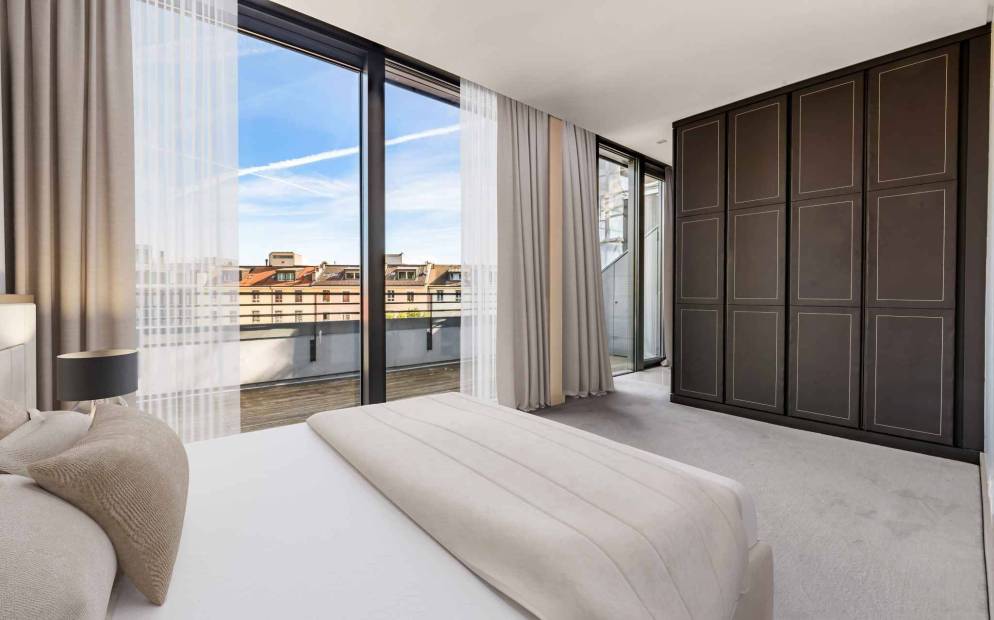 Luxury apartement with view over the Rhône