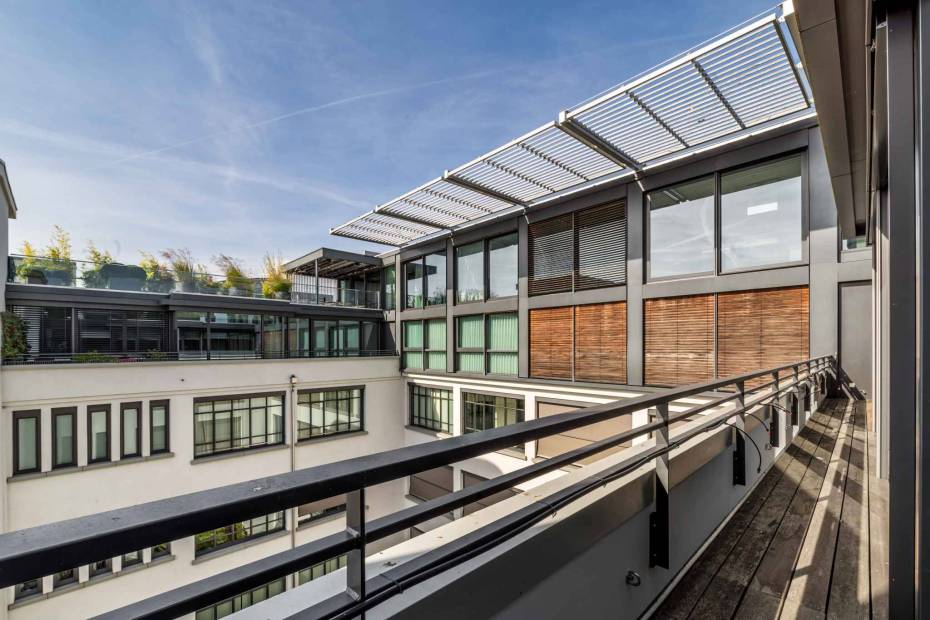 Loft avec vue sur le Rhône.