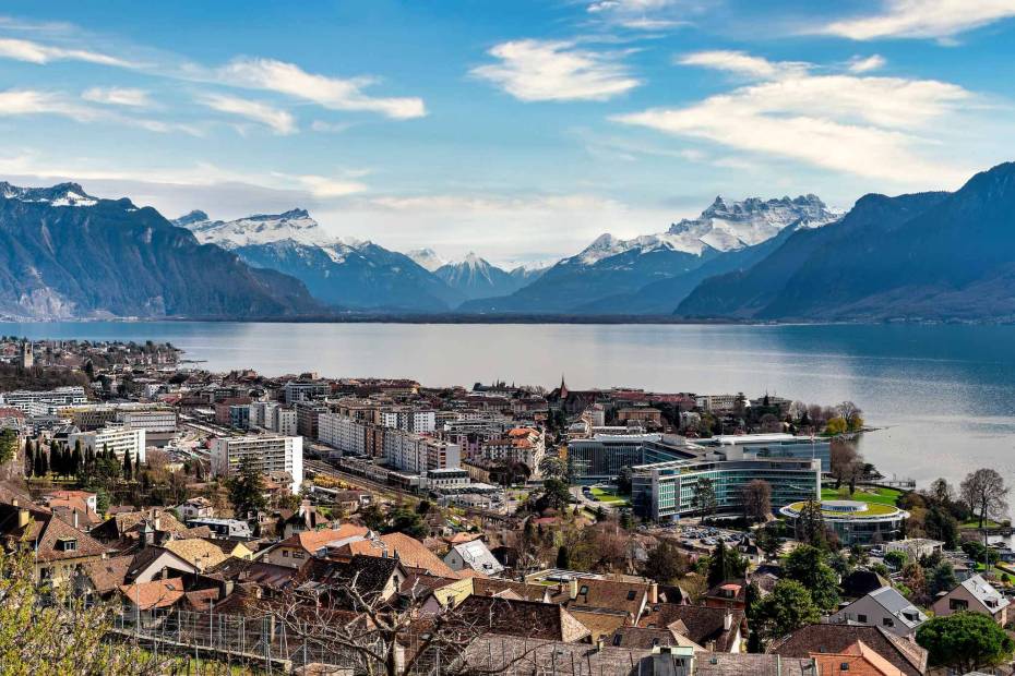 Propriété dans les vignes avec une vue époustouflante sur le lac à vendre à Corseaux