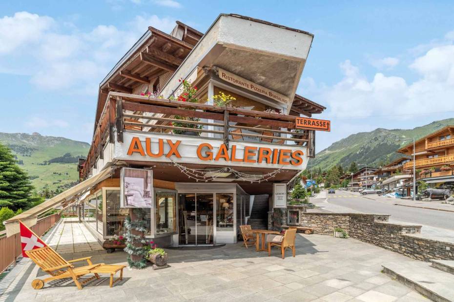 Grand espace commercial en plein cœur de Verbier