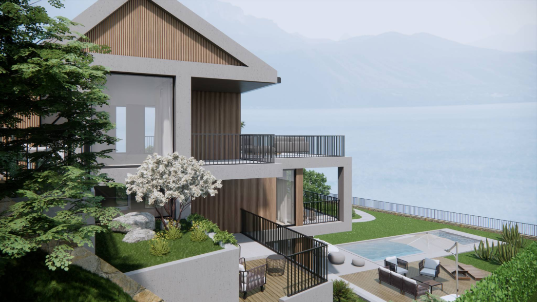 The View – Projet sur plan de villa moderne à Grandvaux